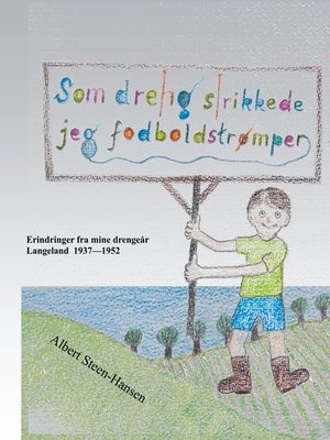 cover image of Som dreng strikkede jeg fodboldstrømper